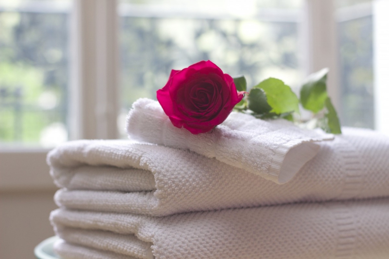 hotel-ILONSE-min_towel_rose_clean_care_salon_spa_white_bath-731641